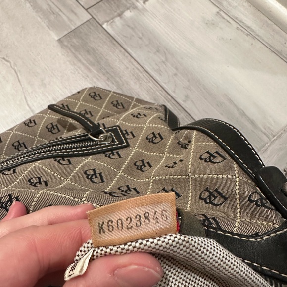 Dooney & Bourke Signature Monogram Hobo Shoulder Bag - Picture 10 of 17